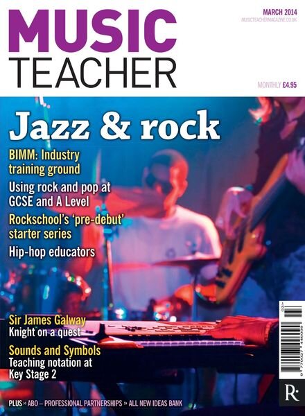 Music Teacher – March 2014 Cover