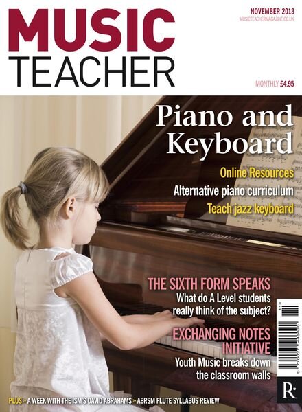 Music Teacher – November 2013 Cover