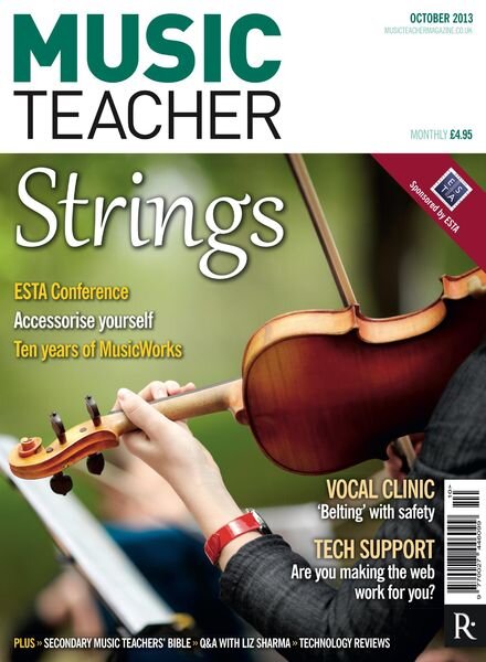 Music Teacher – October 2013 Cover