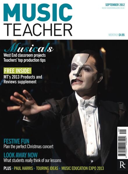 Music Teacher – September 2012 Cover