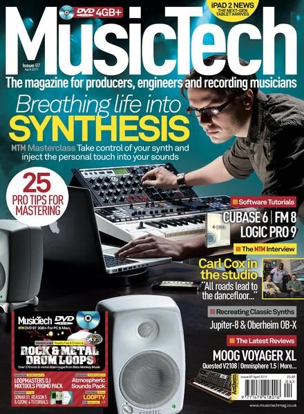 MusicTech – April 2011 Cover