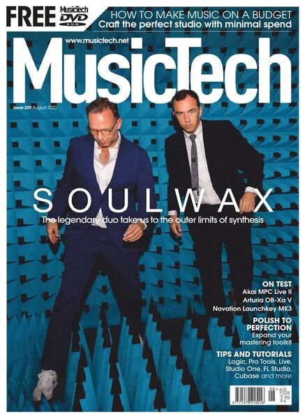 MusicTech – August 2020 Cover