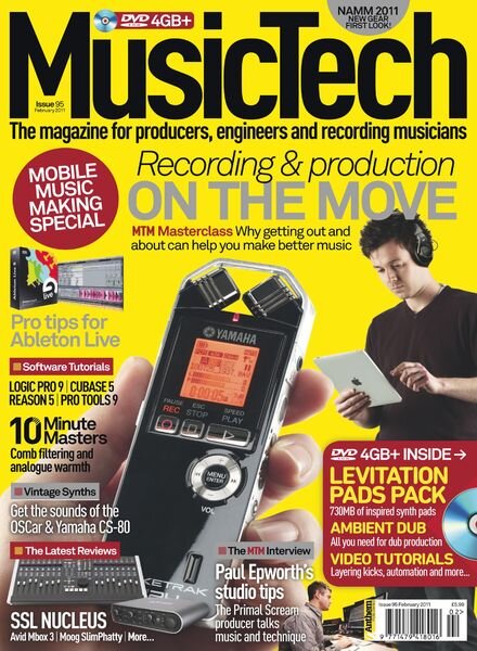 MusicTech – February 2011 Cover