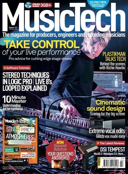 MusicTech – February 2012 Cover
