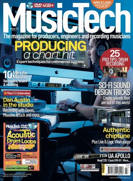 MusicTech – July 2012 Cover