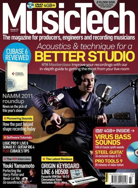 MusicTech – March 2011 Cover