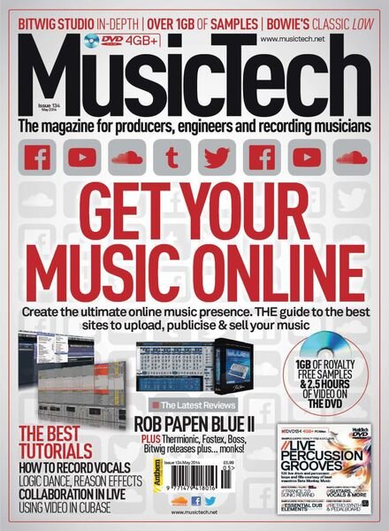 MusicTech – May 2014 Cover