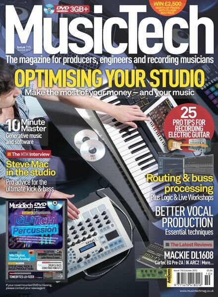 MusicTech – October 2012 Cover