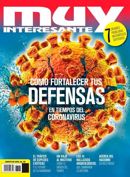 Muy Interesante Mexico – agosto 2020 Cover