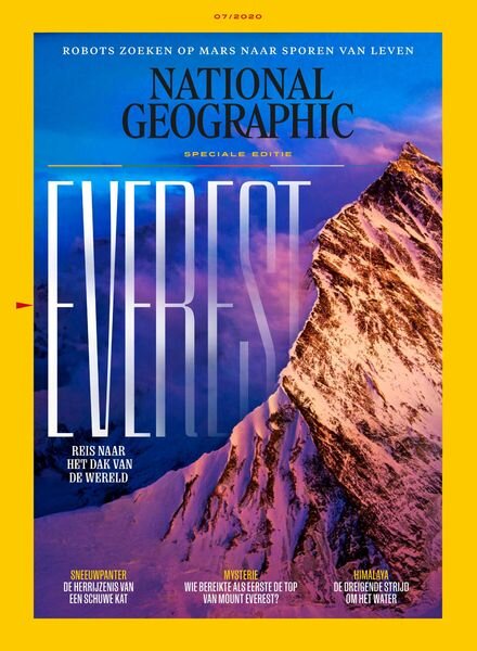 National Geographic Netherlands – juli 2020 Cover