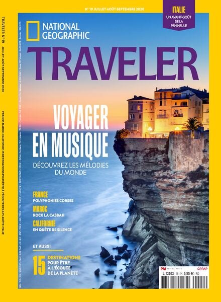 National Geographic Traveler France – Juillet-Septembre 2020 Cover
