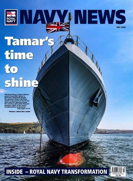 Navy News – July 2020 Cover