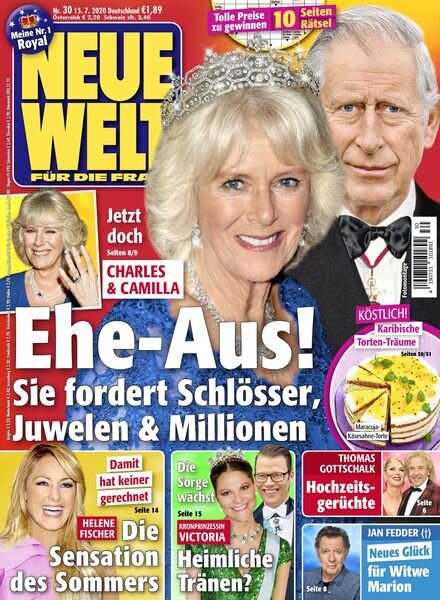 Neue Welt – 15 Juli 2020 Cover