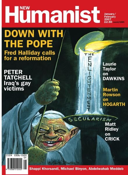 New Humanist – January-February 2007 Cover