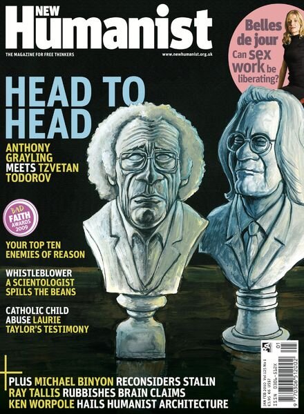 New Humanist – January – February 2010 Cover