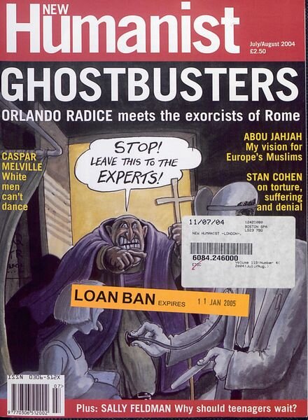 New Humanist – July-August 2004 Cover