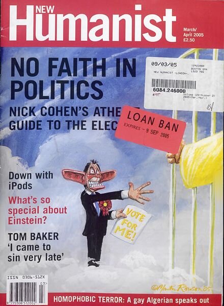 New Humanist – March-April 2005 Cover