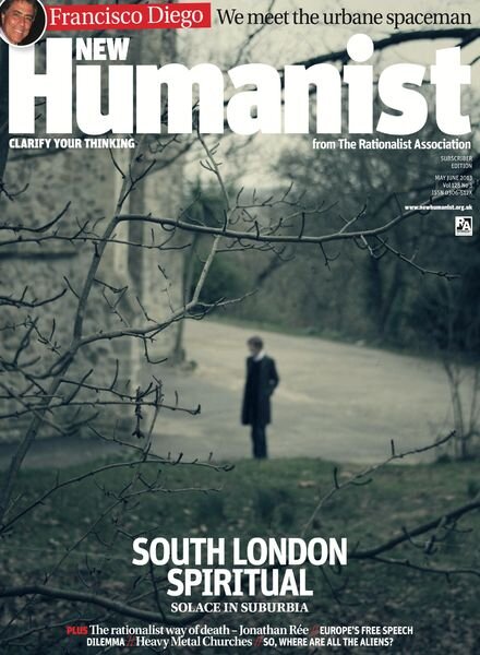 New Humanist – May – June 2013 Cover