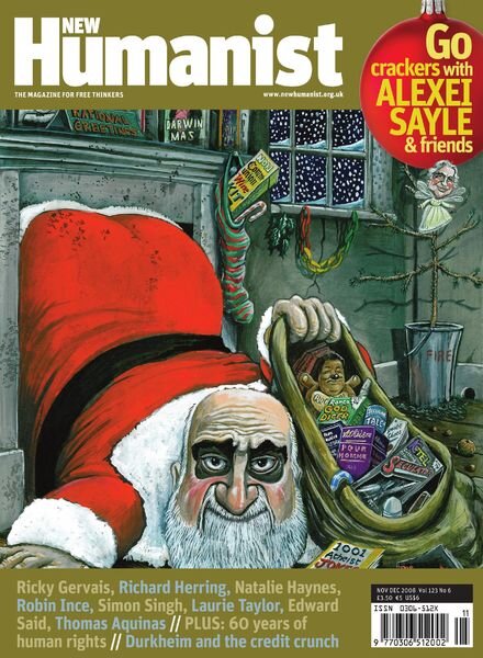 New Humanist – November-December 2008 Cover