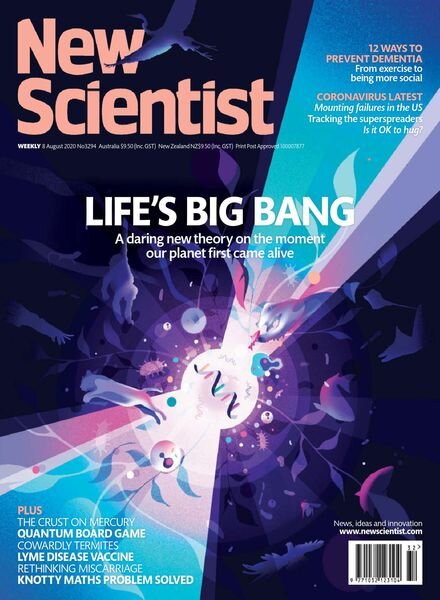 New Scientist Australian Edition – 08 August 2020 Cover