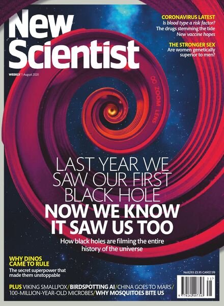 New Scientist International Edition – August 2020 Cover