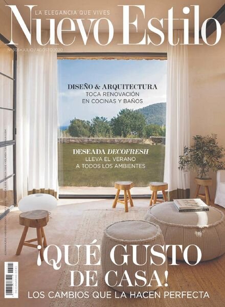 Nuevo Estilo – julio 2020 Cover