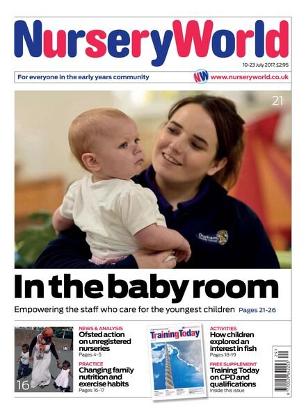 Nursery World – 10 July 2017 Cover