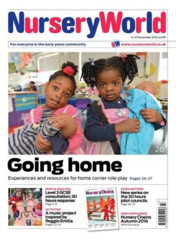 Nursery World – 14 November 2016