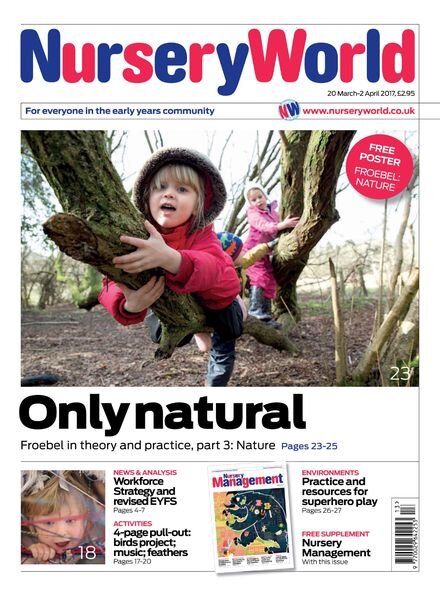 Nursery World – 20 March 2017 Cover