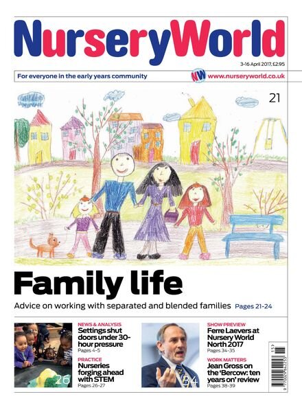 Nursery World – 3 April 2017 Cover