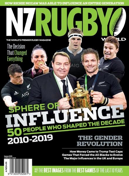 NZ Rugby World – June-July 2020 Cover