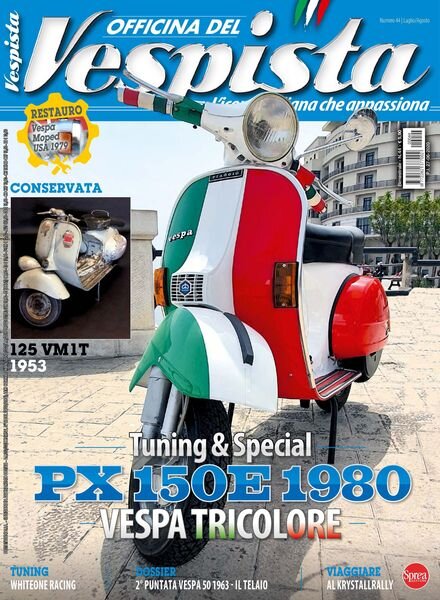 Officina del Vespista – luglio 2020 Cover