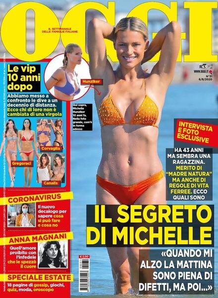 Oggi – 06 agosto 2020 Cover