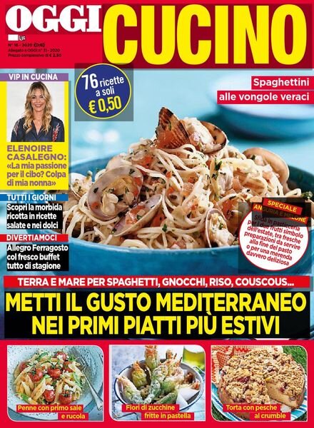 Oggi Cucino – 06 agosto 2020 Cover