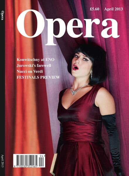 Opera – April 2013 Cover