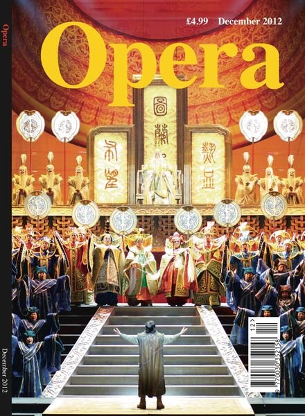 Opera – December 2012 Cover