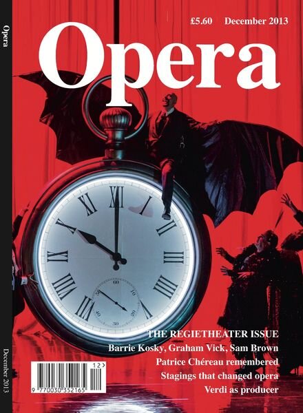 Opera – December 2013 Cover