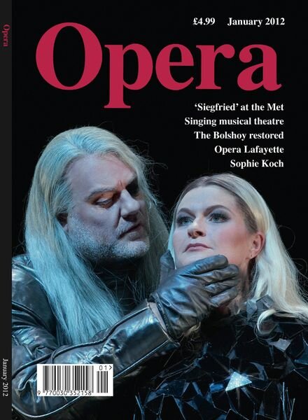 Opera – January 2012 Cover
