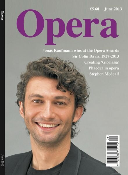 Opera – June 2013 Cover