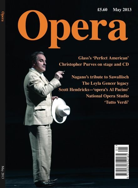 Opera – May 2013 Cover