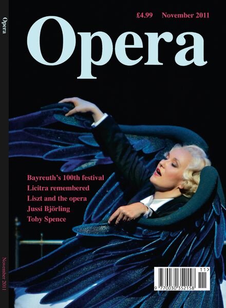 Opera – November 2011 Cover