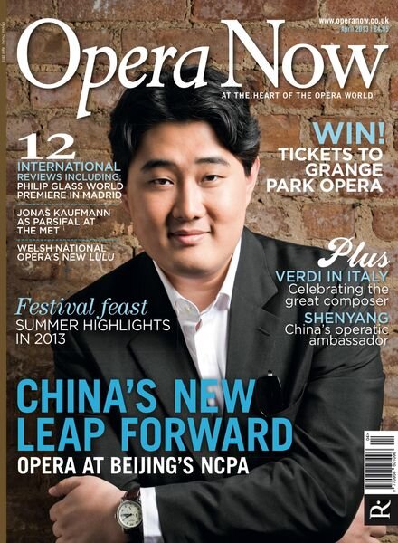 Opera Now – April 2013 Cover