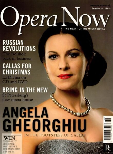 Opera Now – December 2011 Cover