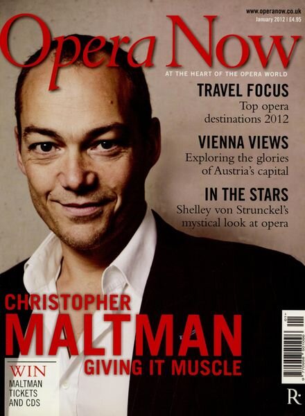 Opera Now – January 2012 Cover