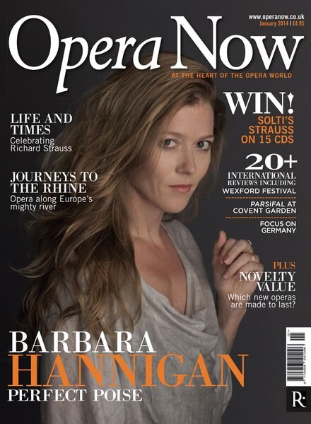 Opera Now – January 2014 Cover