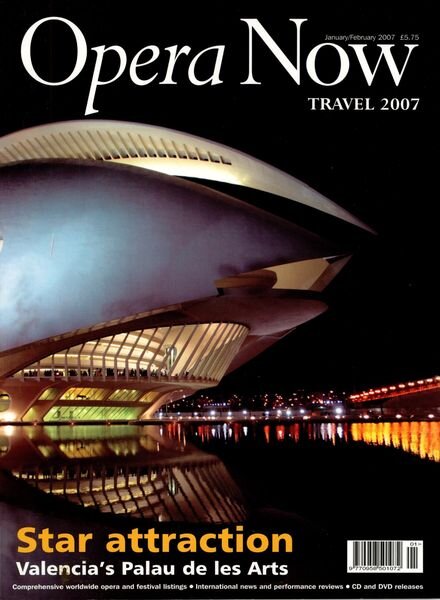 Opera Now – January-February 2007 Cover
