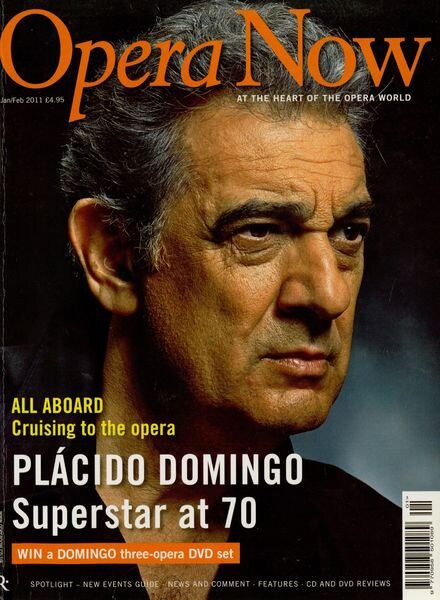 Opera Now – January-February 2011 Cover