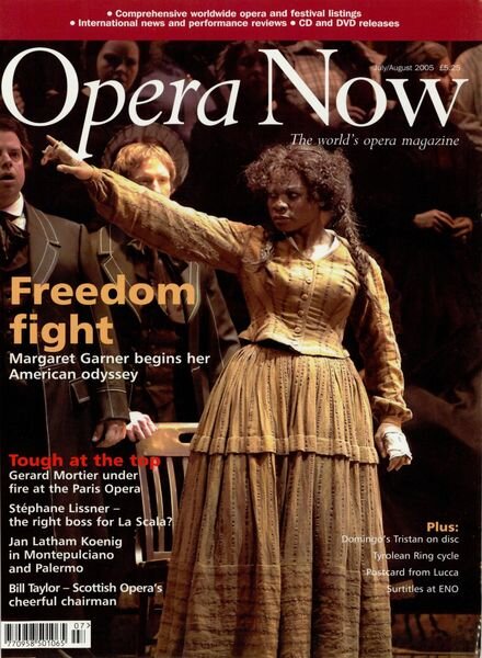 Opera Now – July-August 2005 Cover