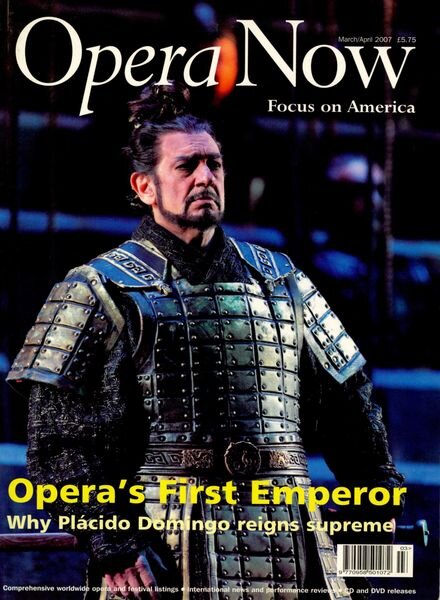 Opera Now – March-April 2007 Cover