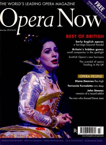 Opera Now – March-April 2010 Cover
